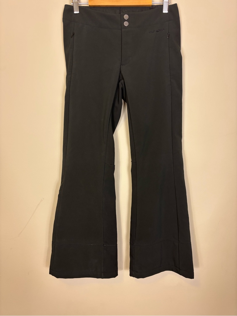 The North Face Women’s Black Fleece Lined Flare Waterproof Pants XS